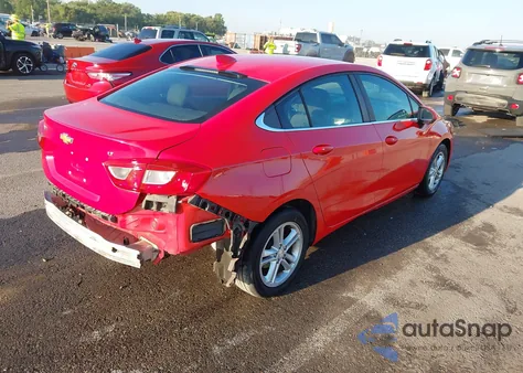 2017 Chevrolet Cruze Lt Auto из США, поврежденный, VIN 1G1BE5SM4H7117325